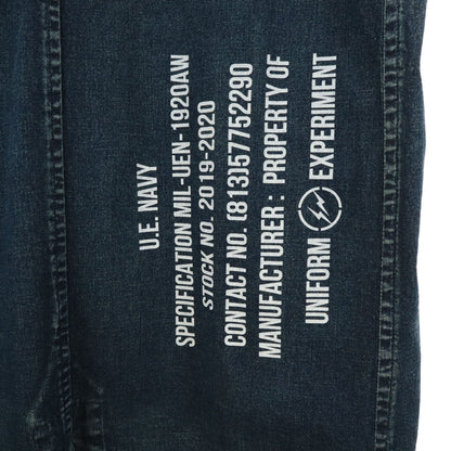 uniform experiment Unused Washed 8oz Denim Coat Blue Size 1