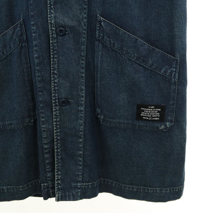 uniform experiment Unused Washed 8oz Denim Coat Blue Size 1