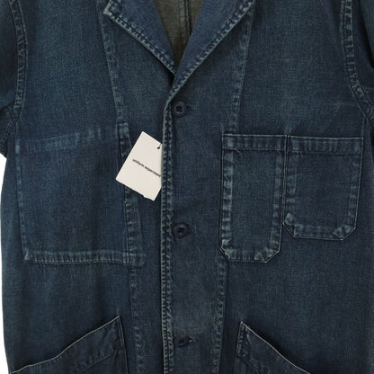 uniform experiment Unused Washed 8oz Denim Coat Blue Size 1