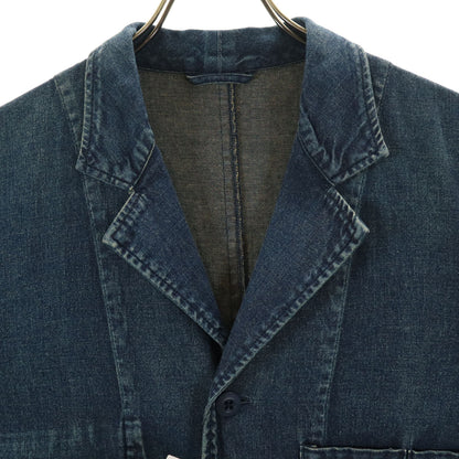 uniform experiment Unused Washed 8oz Denim Coat Blue Size 1