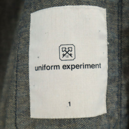 uniform experiment Unused Washed 8oz Denim Coat Blue Size 1