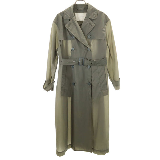Mackintosh UK-Made Spring Trench Coat Gray Size 6