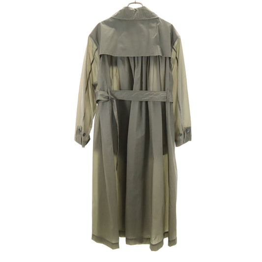 Mackintosh UK-Made Spring Trench Coat Gray Size 6