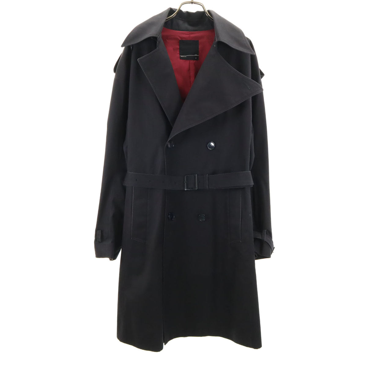 LAD MUSICIAN Japan Made Dark Navy Trench Coat Size 44