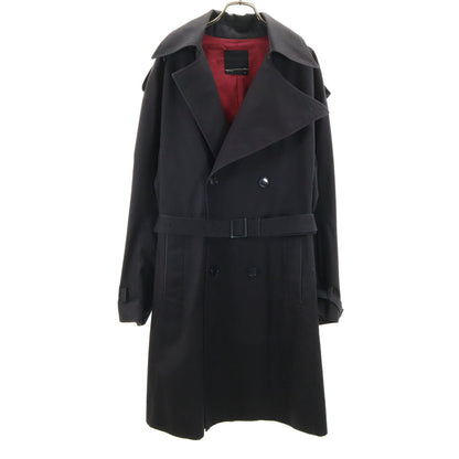 LAD MUSICIAN Japan Made Dark Navy Trench Coat Size 44