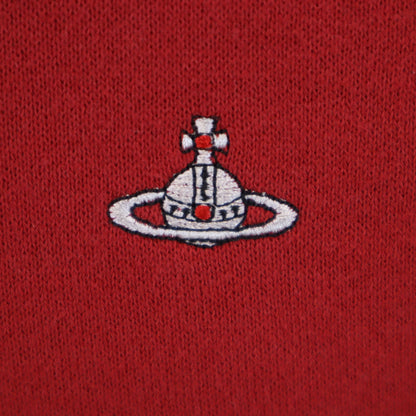 Vivienne Westwood RED LABEL Orb Long Hoodie Red Size 0