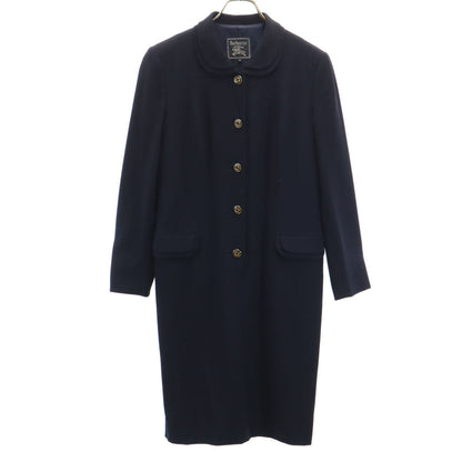Burberrys Vintage Navy Long Sleeve Midi Dress Size 9AR