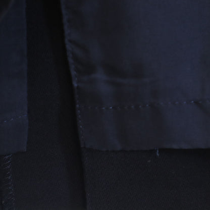 Burberrys Vintage Navy Long Sleeve Midi Dress Size 9AR