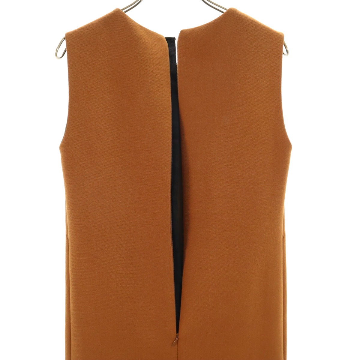 MARNI Italian Sleeveless Midi Dress Brown Size 36