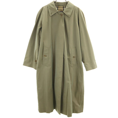 Burberrys 80s 90s Nova Check Coat Khaki