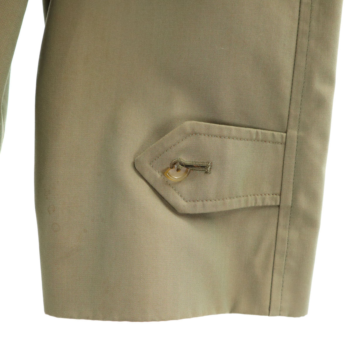 Burberrys 80s 90s Nova Check Coat Khaki