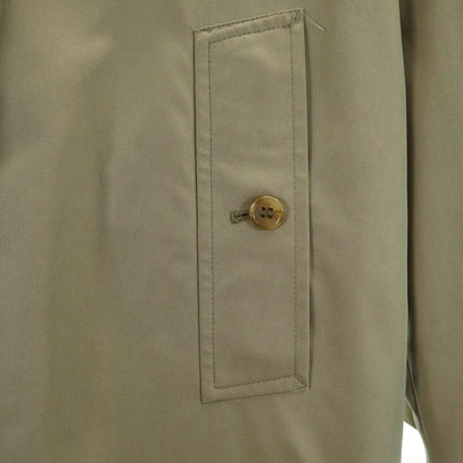 Burberrys 80s 90s Nova Check Coat Khaki