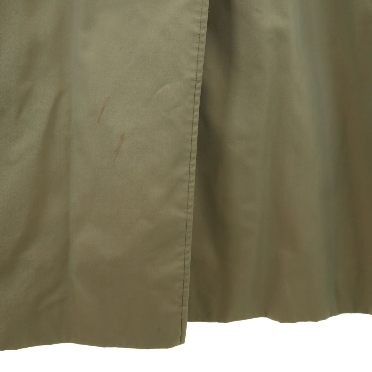 Burberrys 80s 90s Nova Check Coat Khaki