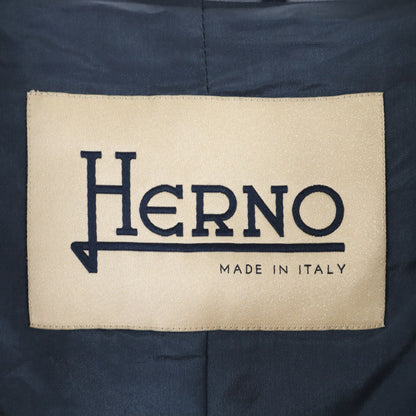 Herno Italian Made Coat Blue Size 42