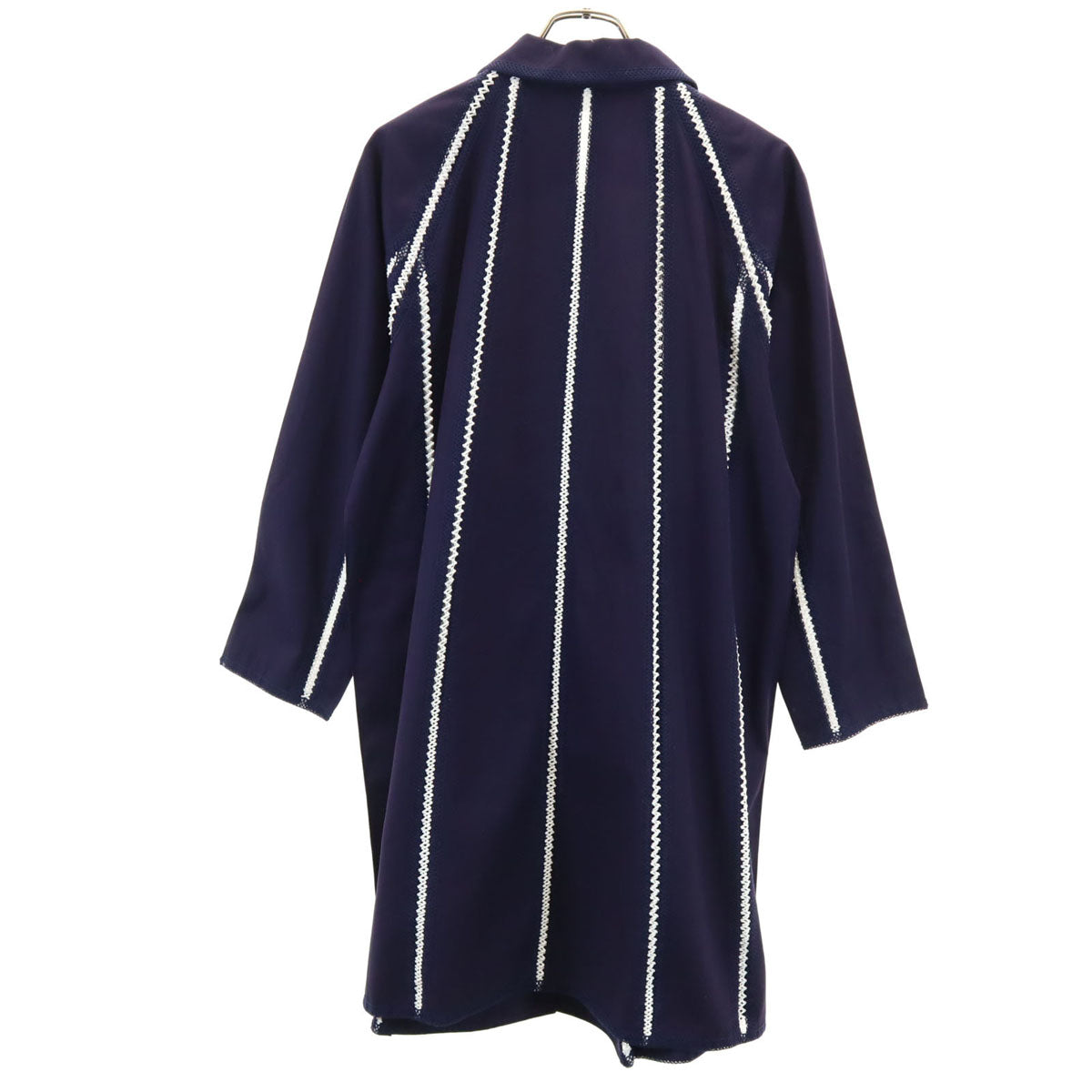 ISSEY MIYAKE Made in Japan Balmacaan Dark Purple Coat Size JP 3