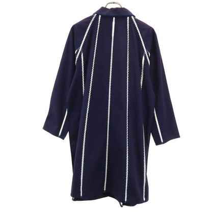 ISSEY MIYAKE Made in Japan Balmacaan Dark Purple Coat Size JP 3