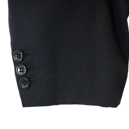 BLACK COMME des GARCONS 08 Tuxedo Blazer Black Size L