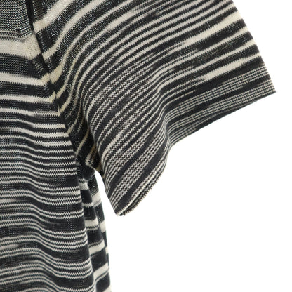 Missoni All Over Pattern Short Sleeve Dress Black Size 40