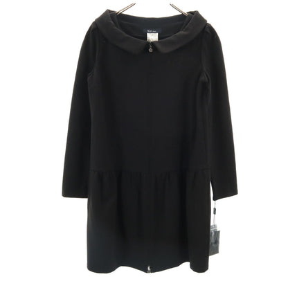 Rene basic Made in Japan Long Sleeve Dress Black Size 36