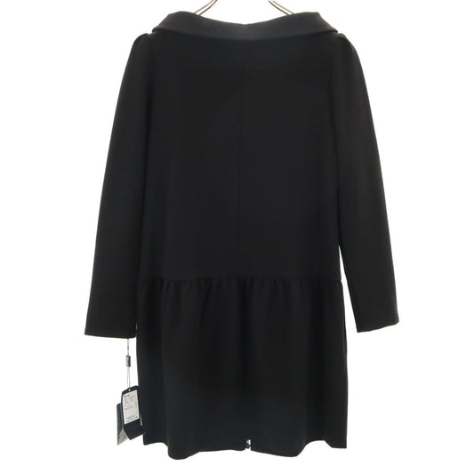 Rene basic Made in Japan Long Sleeve Dress Black Size 36