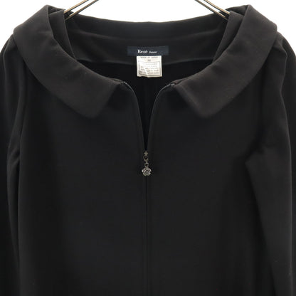 Rene basic Made in Japan Long Sleeve Dress Black Size 36