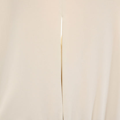 CELINE French Cache-Coeur Long Vest Ivory Size 38