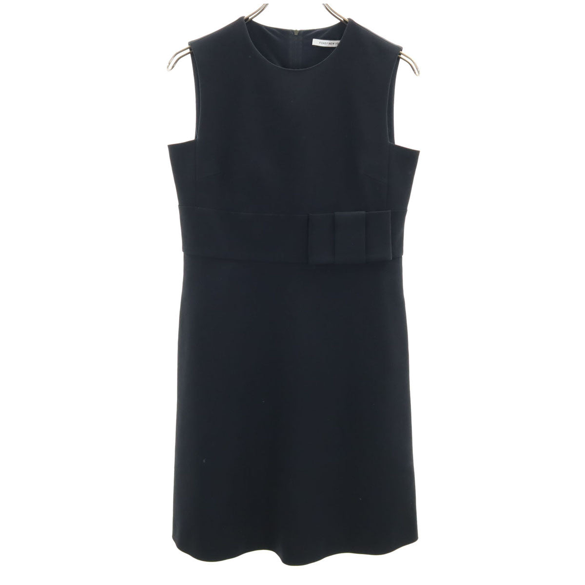 FOXEY NEW YORK Sleeveless Midi Dress Navy Size 40