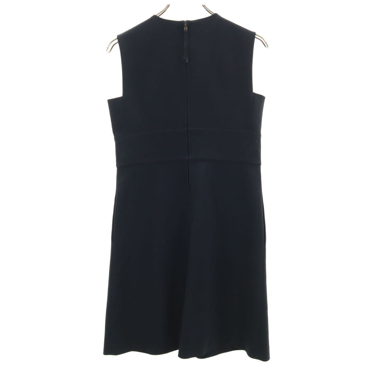 FOXEY NEW YORK Sleeveless Midi Dress Navy Size 40