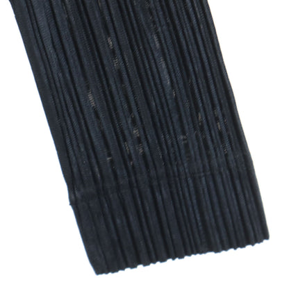 PLEATS PLEASE Pleated Long Cardigan Black Size 2