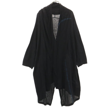 Y's Long Sleeve Long Cardigan Black Size 2