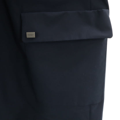 FOXEY NEW YORK Sleeveless Midi Dress Navy Size 38