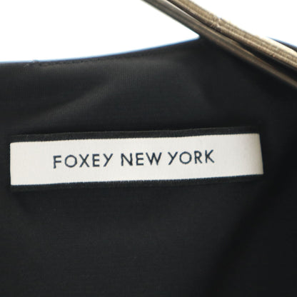 FOXEY NEW YORK Sleeveless Midi Dress Navy Size 38