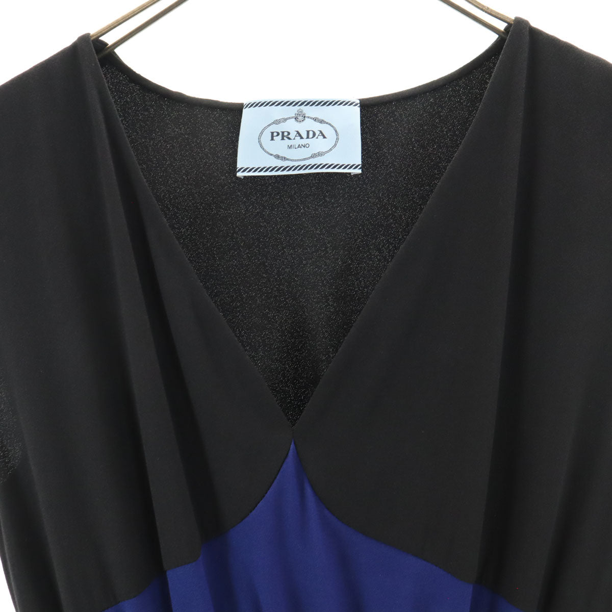 PRADA Italian Sleeveless Pleated Dress Black Size 40S