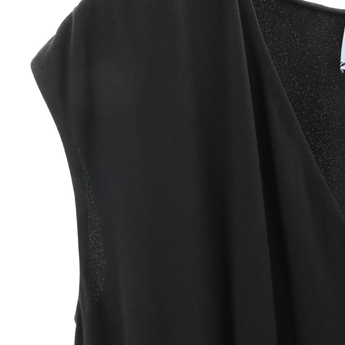 PRADA Italian Sleeveless Pleated Dress Black Size 40S