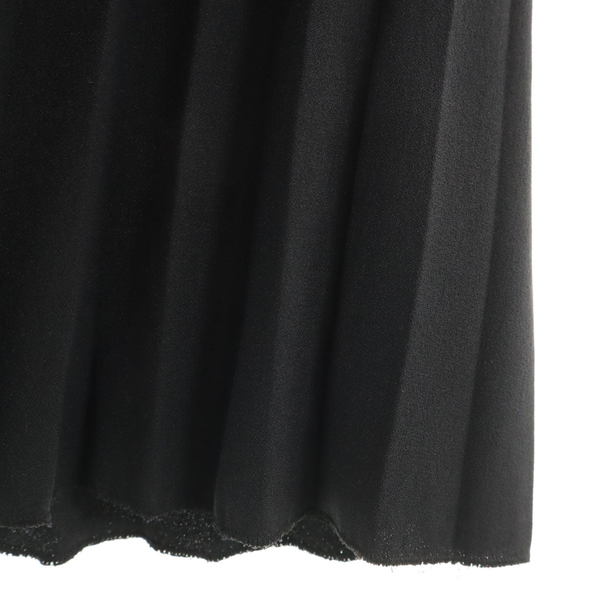 PRADA Italian Sleeveless Pleated Dress Black Size 40S