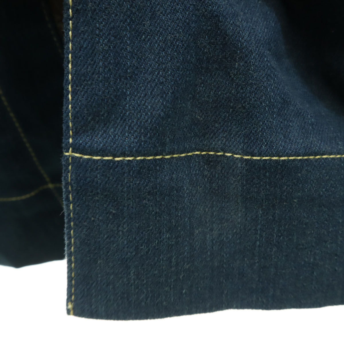 Levi's RED 80s Vintage Blue Denim Poncho Size XS