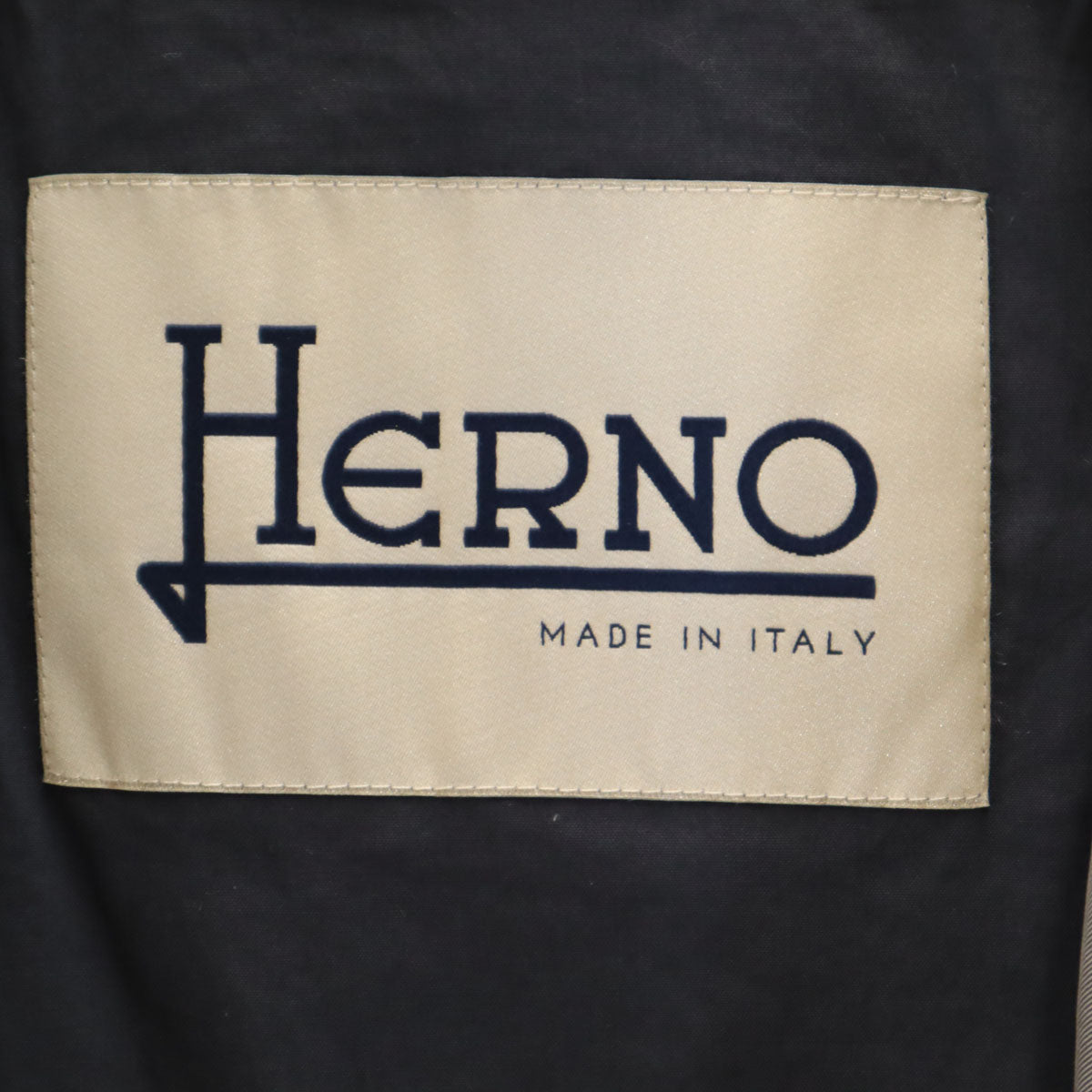Herno Italian Made Coat Gray Size 42