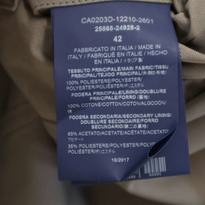 Herno Italian Made Coat Gray Size 42