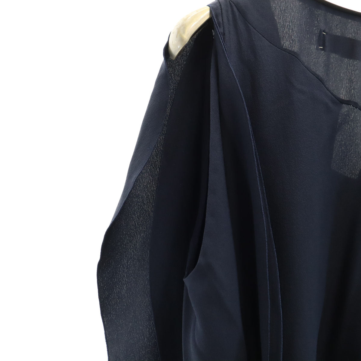 MARNI Italian Silk Sleeveless Dress Navy Size 42