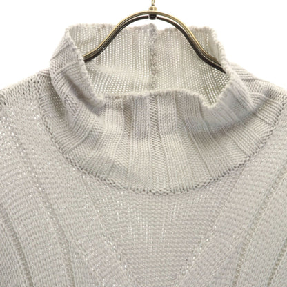 ARMANI Collezioni Italian Wool High Sweater Gray Size XL
