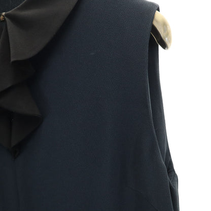 MIUMIU Sleeveless Knee-Length Dress Navy Size 38