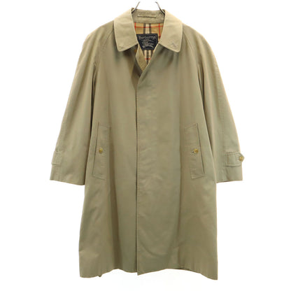 Burberrys 90s Old Ash Beige Balmacaan Coat Size 88-160