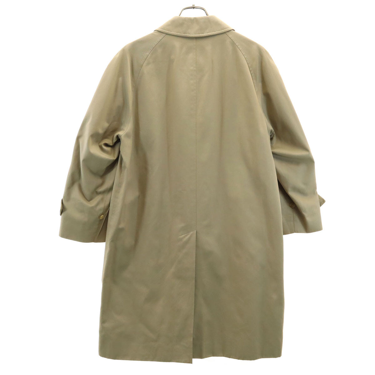 Burberrys 90s Old Ash Beige Balmacaan Coat Size 88-160