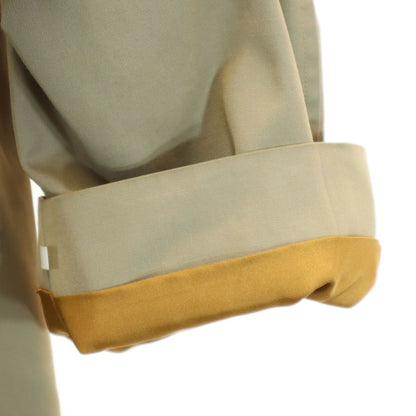 Burberrys 90s Old Ash Beige Balmacaan Coat Size 88-160