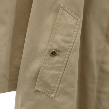 Burberrys 80s Vintage Balmacaan Coat Beige