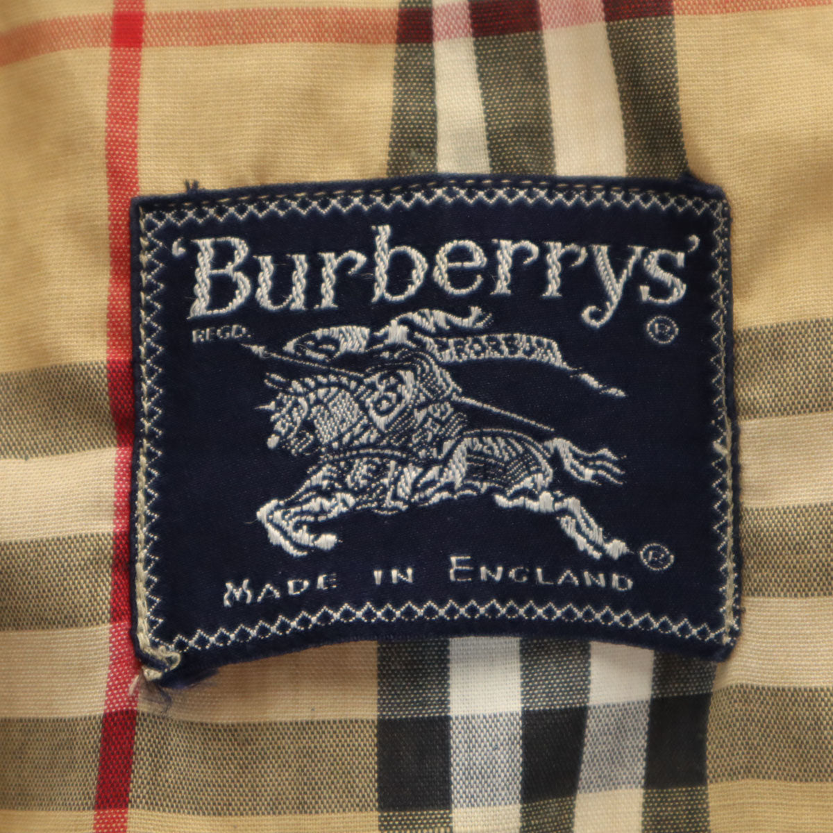 Burberrys 80s Vintage Balmacaan Coat Beige