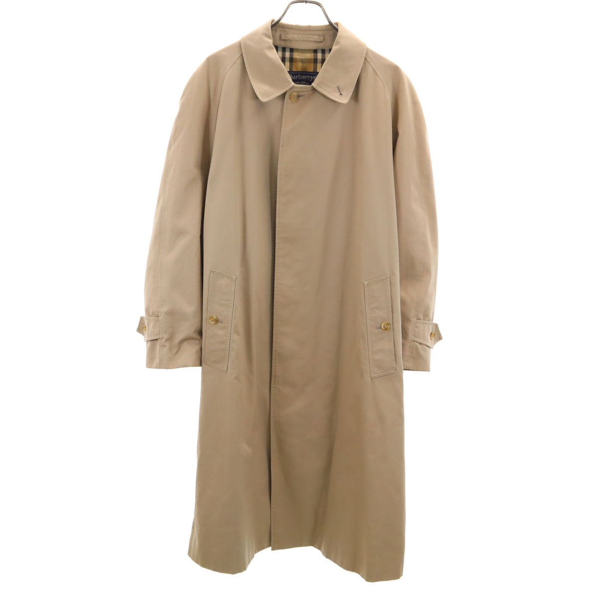 Burberrys 80s 90s Old Beige Coat Size 40