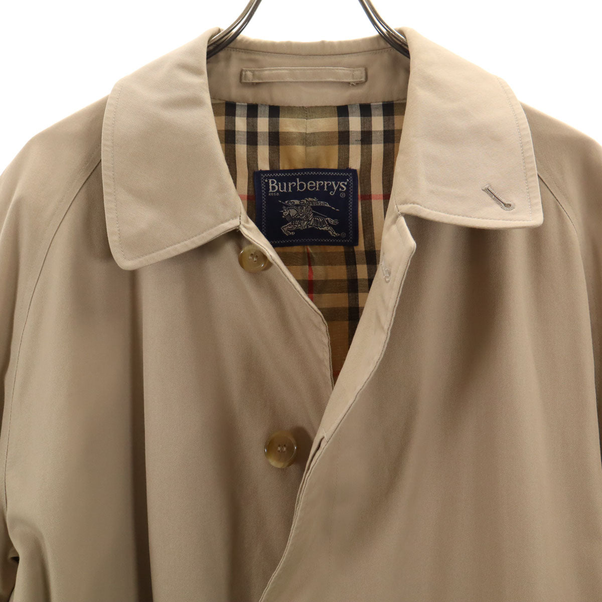 Burberrys 80s 90s Old Beige Coat Size 40