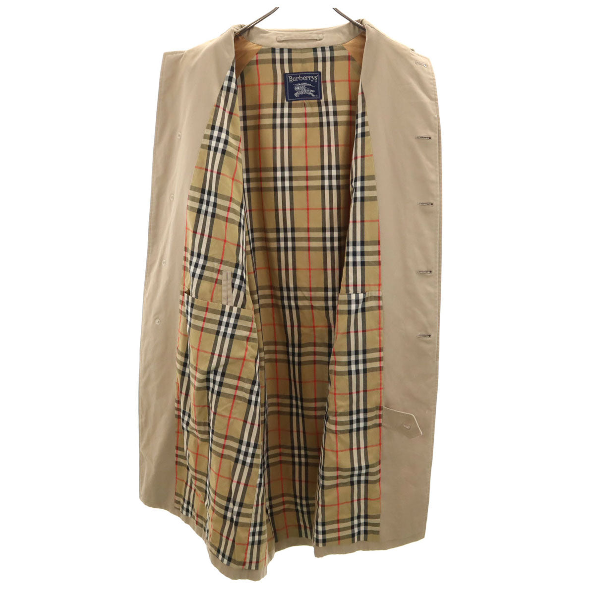 Burberrys 80s 90s Old Beige Coat Size 40