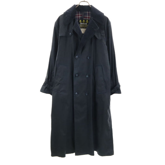 Barbour 90s Oiled Trench Coat Gray Size C36